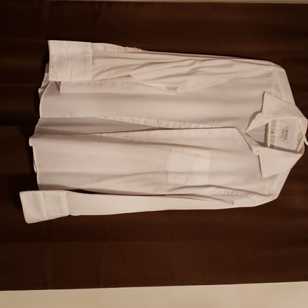 Van Heusen White French cuff Dress Shirt